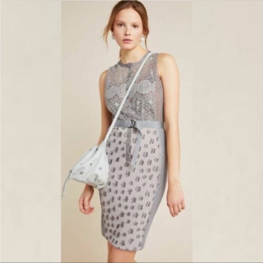 Byron Lars Gisella Lace Sheath Dress -